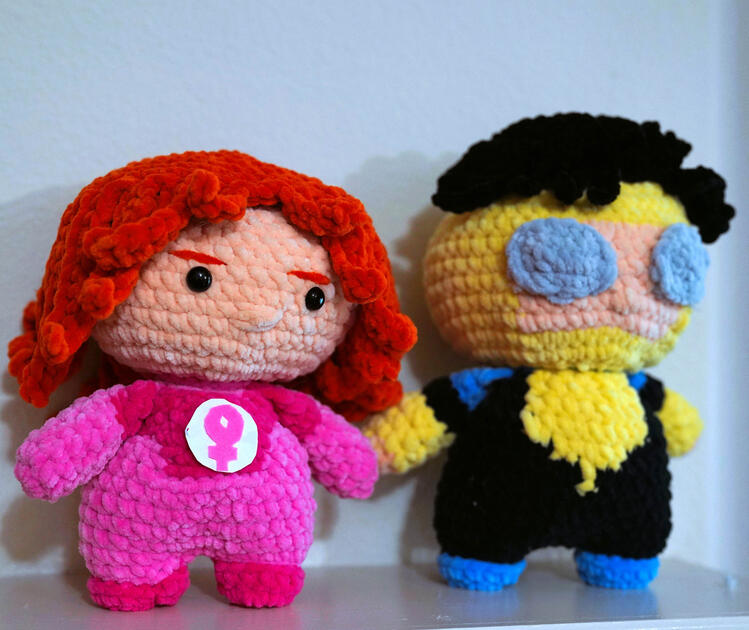 Invincible and Atom Eve