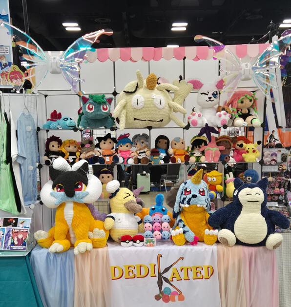 San japan booth setup up